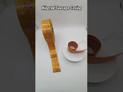 Πωλούνται πλαστικά περιβλήματα λουκάνικου χρυσού χρώματος High Barrier