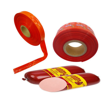 Kingred High Shrink Colorful Flexography Printing Nylon Sausage Casing σπιτική κατασκευή