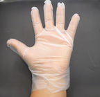 Διαφανή HDPE 500pcs πλαστικά μίας χρήσης γάντια για το εστιατόριο