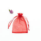 Επαναχρησιμοποιήσιμη τσάντα 13cm*18cm 20cm*30cm πλέγματος δώρων καλλυντική πλαστική