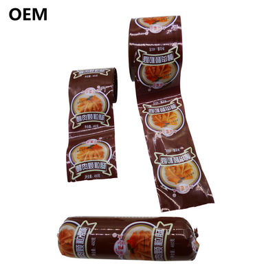 Kingred Δωρεάν δείγμα υψηλής φραγμού Flexography εκτύπωση λογότυπο Polyamide Sausage Casing
