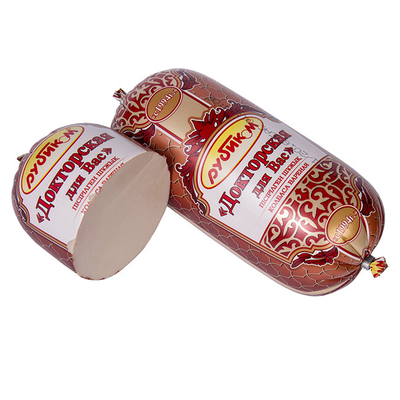 Προσαρμοσμένη ετικέτα ετικέτας flexography εκτύπωση λουκάνικα συσκευασία χρωματικά περιβλήματα άοσμων πλαστικών περιβλήματα χονδρικό