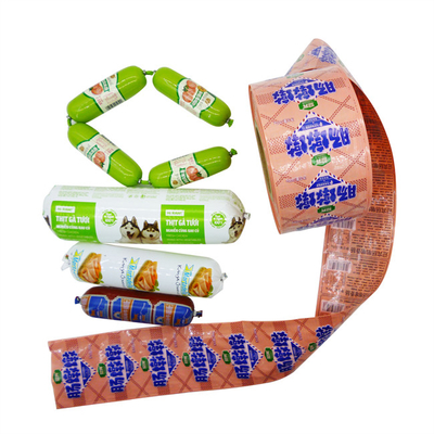 Υψηλής ποιότητας Custom Mortadella Χρησιμοποιήστε πλαστικό περιβλήματα λουκάνικα χωρίς οσμή πλαστικό περιβλήματα για λουκάνικα