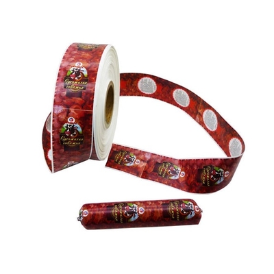 Διαφορετικά μεγέθη από 20 mm καλπάκι έως 160 mm flexography logo εκτυπωμένο πλαστικό περιβλήματα λουκάνικα