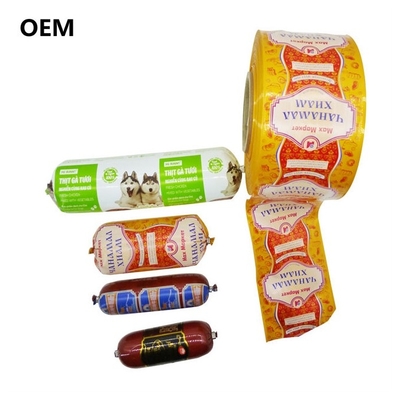 Προσαρμοσμένο LOGO Τυπωμένο Polyamide Sausage Casing για προϊόντα ζαμπόν