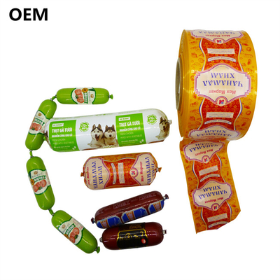 OEM Logo Τυπωμένο Τροφικό Ατμό Μαγείρεμα Λουκάνικα Κεφάλαιο για κρέας