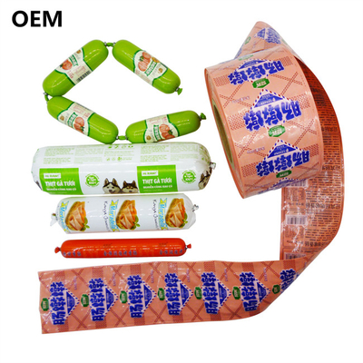 OEM Logo Τυπωμένο Τροφικό Ατμό Μαγείρεμα Λουκάνικα Κεφάλαιο για κρέας