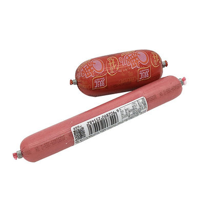 Προσαρμοσμένο λογότυπο έντυπο φαγητό Πλαστικό περίβλημα λουκάνικου ανθεκτικό στη θερμότητα