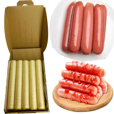 Εγκεκριμένο από το FDA Ready to Use Collagen Casings For Fried Sausages - Edible Sausage Casings