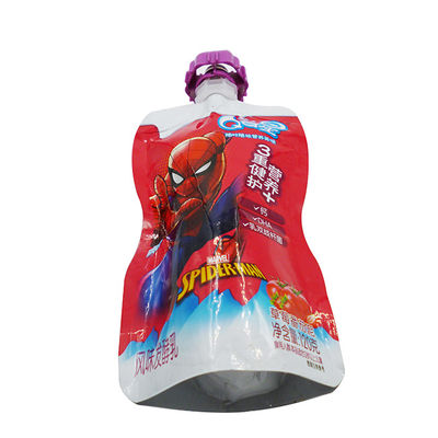 Kingred Custom Logo Metallized Stand Up Spout Pouch για συσκευασία τροφίμων και ποτών