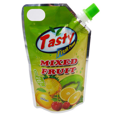Kingred Food Grade Προσαρμοσμένο ΛΟΓΟΤΥΠΟ Εκτύπωση Stand Up Spout πουγκί Τσάντες για χυμούς