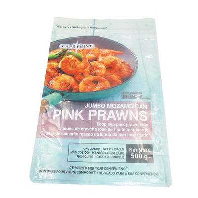 Οκτώ πλευρές που σφραγίζουν τις Resealable νάυλον τσάντες Doypack υλικών συσκευασίας τροφίμων για τις παγωμένες γαρίδες