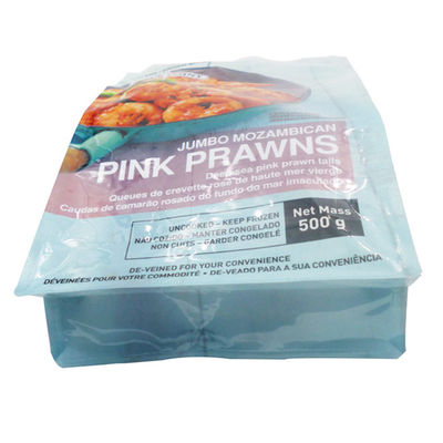Οκτώ πλευρές που σφραγίζουν τις Resealable νάυλον τσάντες Doypack υλικών συσκευασίας τροφίμων για τις παγωμένες γαρίδες