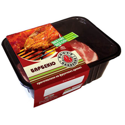 Υψηλό φράγμα καλής διαφάνειας μεμβράνη τροφίμων για φρέσκα κρέατα